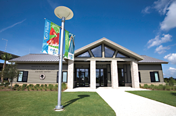 Mount Pleasant Visitor Center Facade
