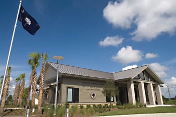 Mount Pleasant Visitor Center Exterior
