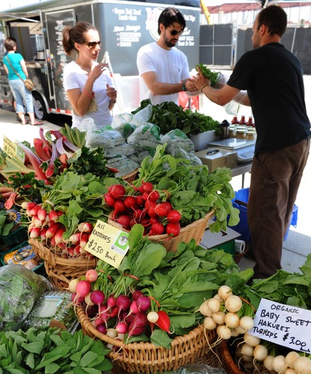 Farmers' Market, Piazza at Schmidts