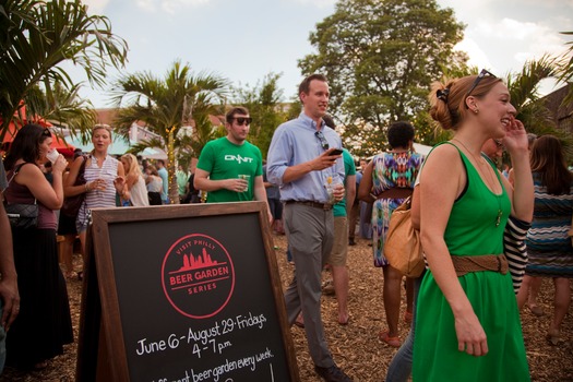 Visit Philly Beer Garden Series