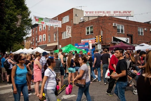 The South 9th Street Italian Market Festival