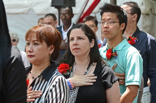 Flag Day Naturalization Ceremony