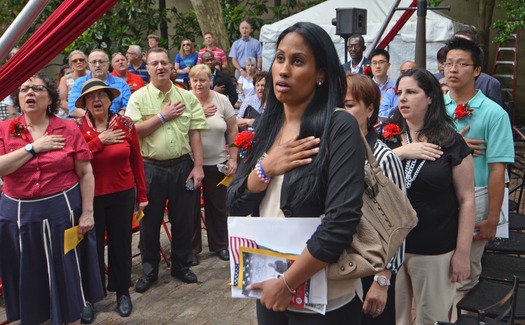 Flag Day Naturalization Ceremony