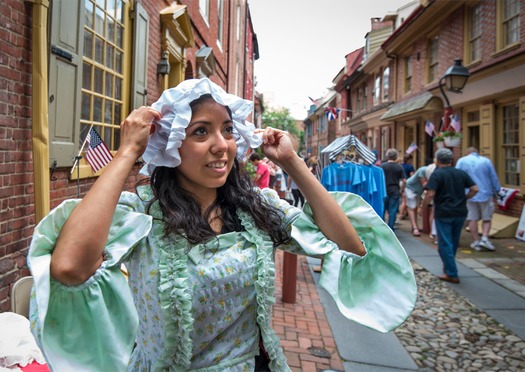 Fete Day, Elfreth’s Alley