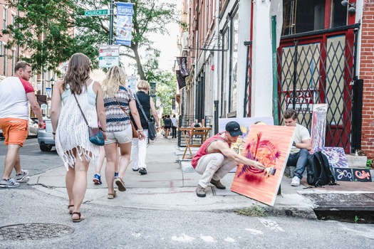 First Friday, Old City