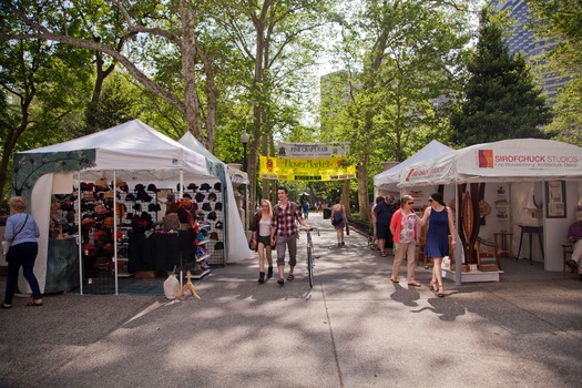 Rittenhouse Square Craft Fair