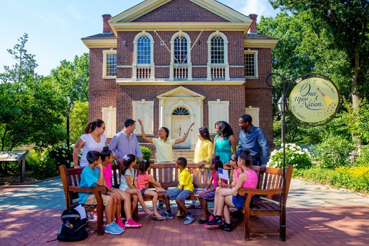 Once Upon A Nation Storytelling Bench