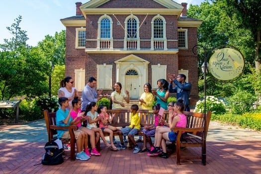 Once Upon A Nation Storytelling Bench