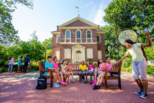 Once Upon A Nation Storytelling Bench