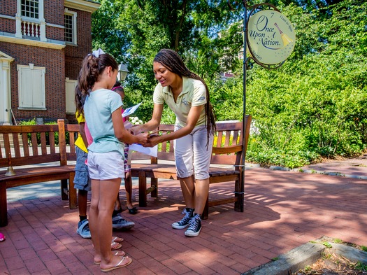 Once Upon A Nation Storytelling Bench