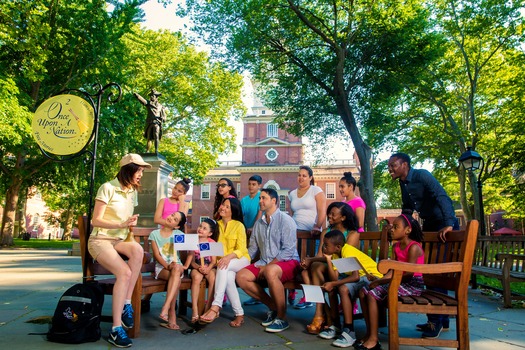 Once Upon A Nation Storytelling Bench