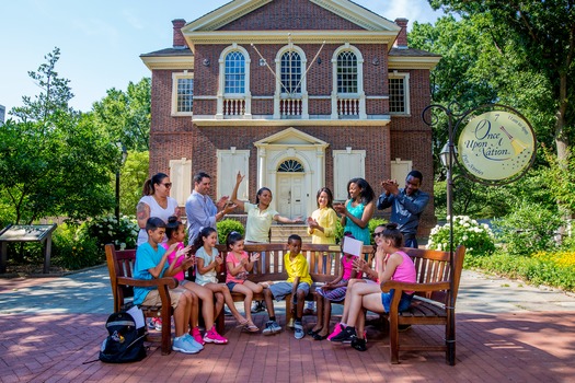 Once Upon A Nation Storytelling Bench