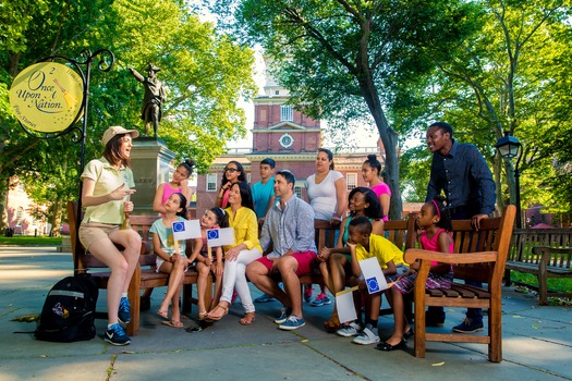 Once Upon A Nation Storytelling Bench