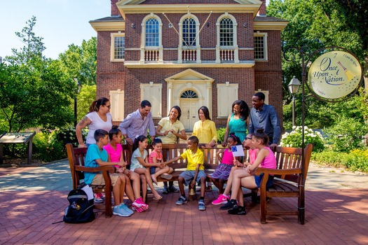 Once Upon A Nation Storytelling Bench