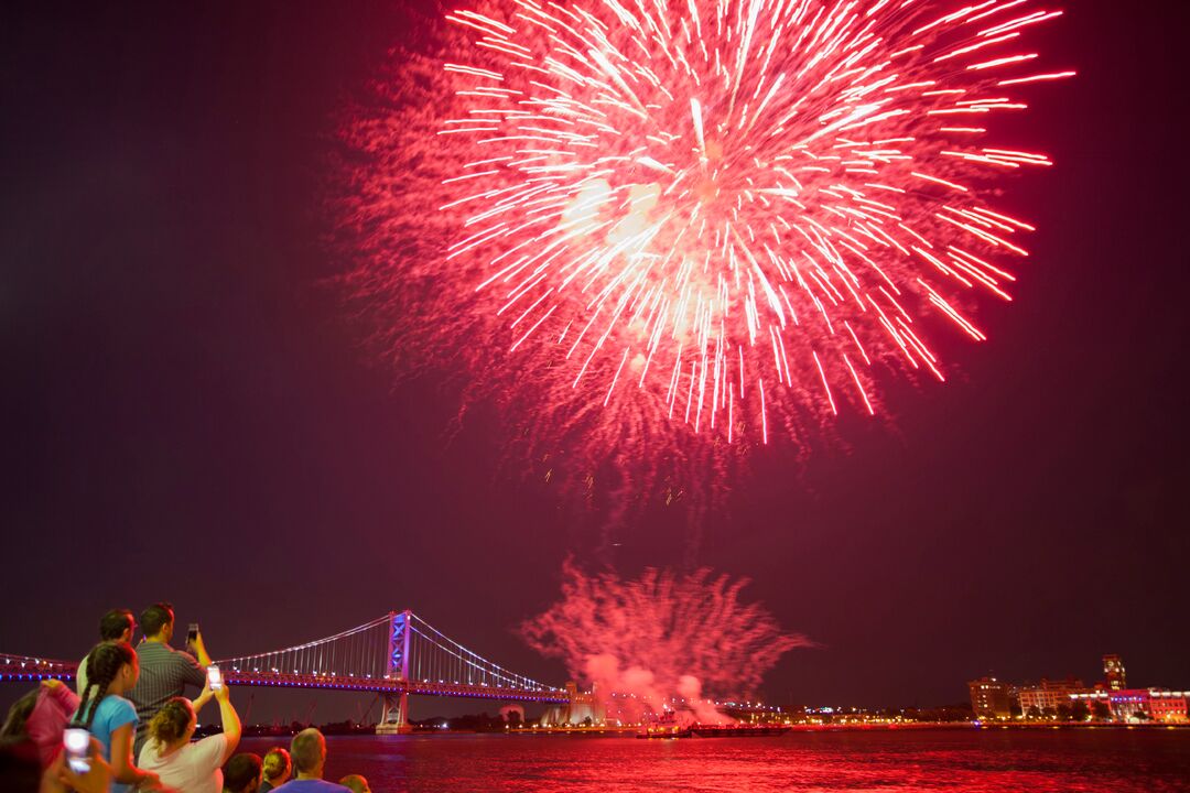 Wawa Welcome America Fireworks: Penn's Landing