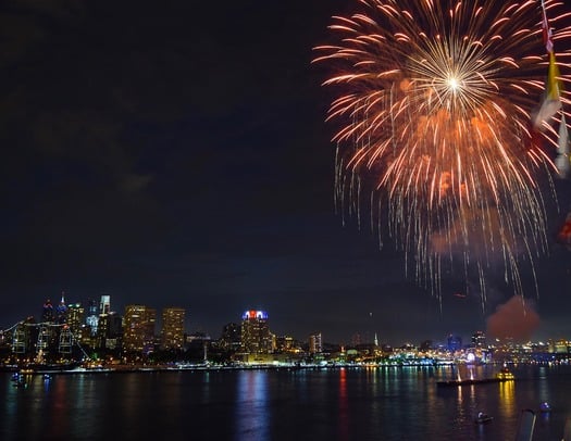 Wawa Welcome America Fireworks, Penn’s Landing