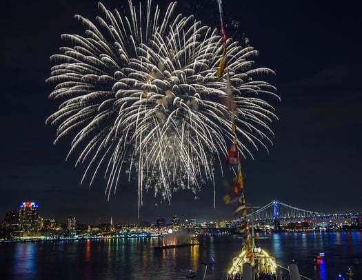 Wawa Welcome America Fireworks, Penn’s Landing