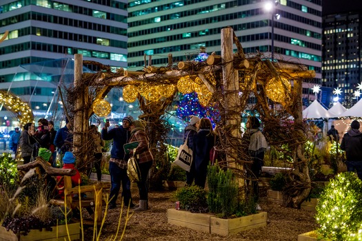 Dilworth Park Holiday WIntergarden