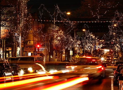 Manayunk during the Holidays