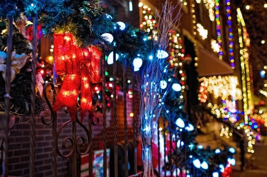 Holiday Lights in South Philadelphia