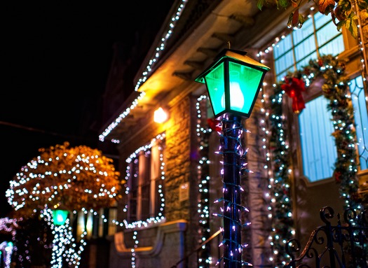 Holiday Lights in West Philadelphia