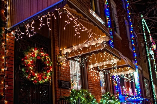 Holiday Lights in South Philadelphia