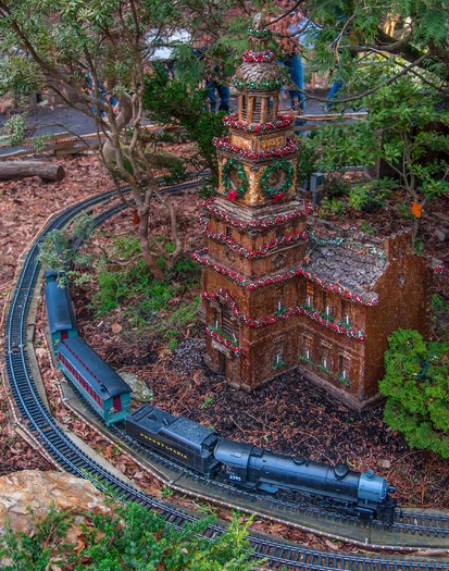 Morris Arboretum Holiday Garden Railway