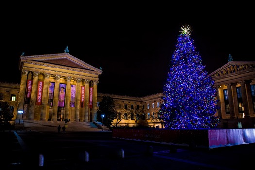 Philadelphia Skyline: Holidays