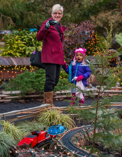 Morris Arboretum Holiday Garden Railway