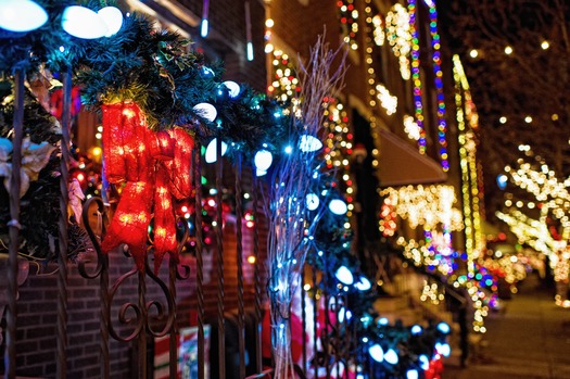 Holiday Lights in South Philadelphia