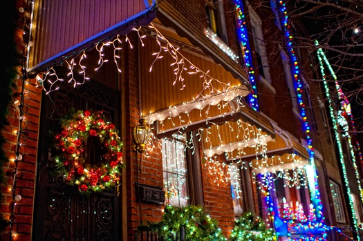 Holiday Lights in South Philadelphia