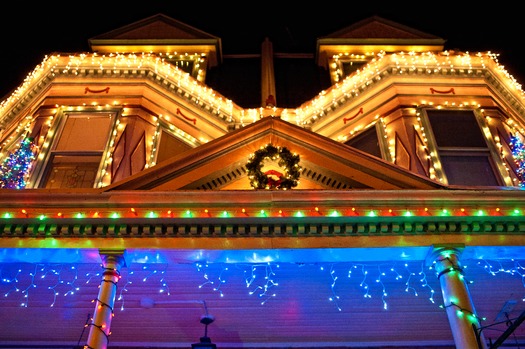 Holiday Lights in West Philadelphia