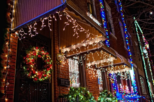 Holiday Lights in South Philadelphia