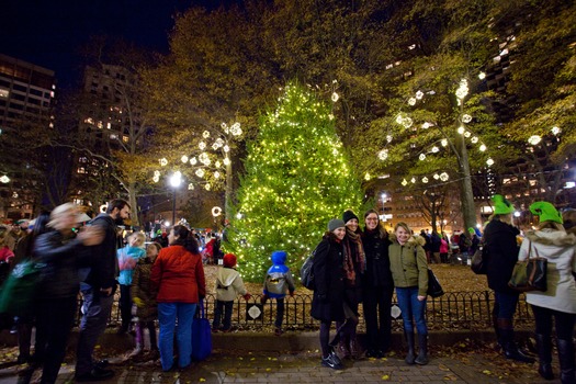 Rittenhouse Square Christmas Tree