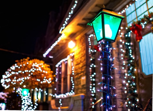 Holiday Lights in West Philadelphia