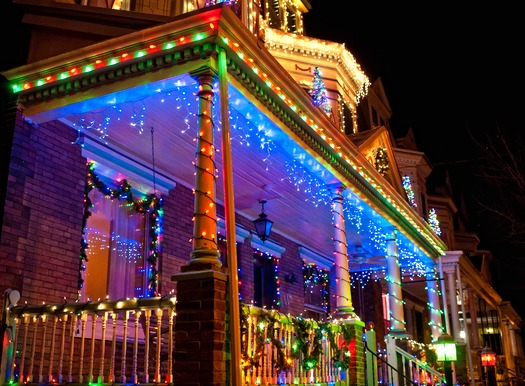 Holiday Lights in West Philadelphia