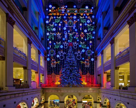 Macy’s Christmas Light Show