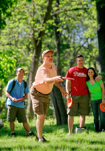 Disc Golf in Fairmount Park