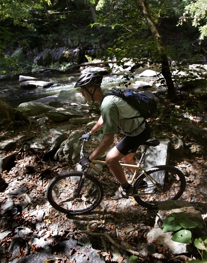 Mountain Biking along the Wissahickon