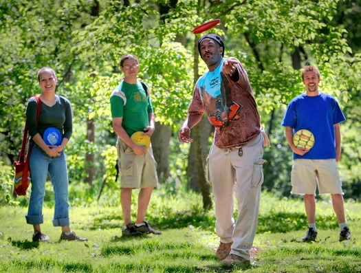Disc Golf in Fairmount Park