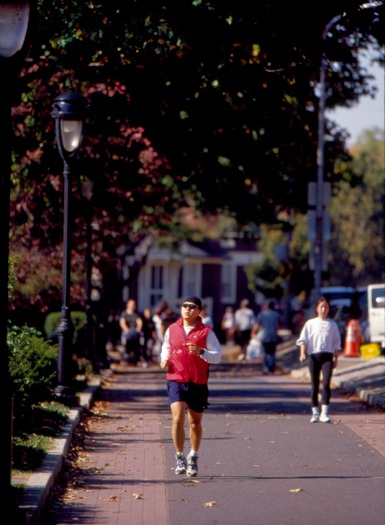 Running in Fairmount Park