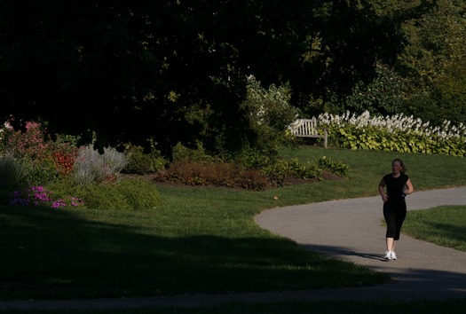 Running in Fairmount Park