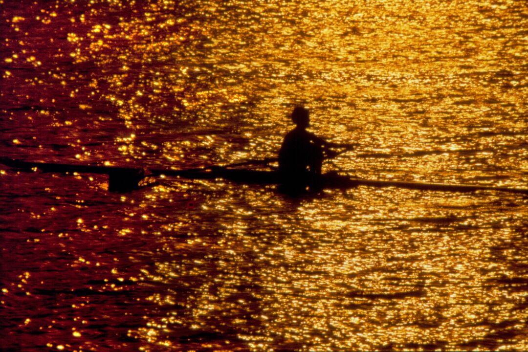 Rowing on the Schuylkill River