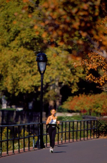 Running in Fairmount Park