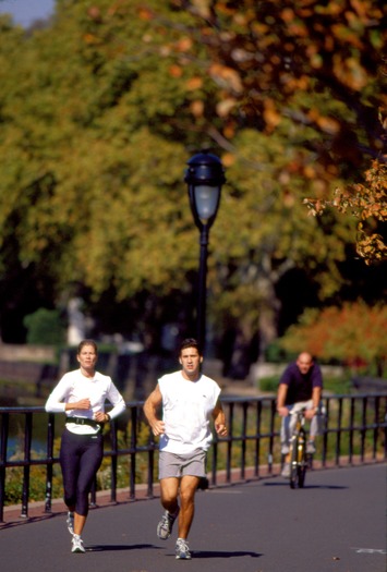 Running in Fairmount Park