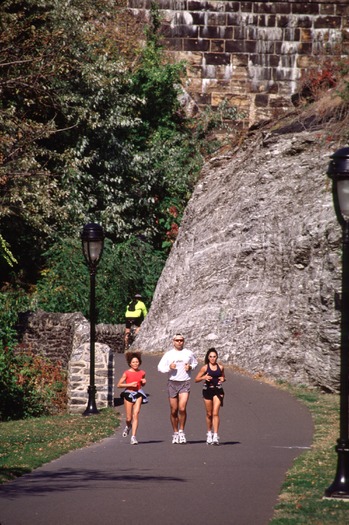 Running in Fairmount Park