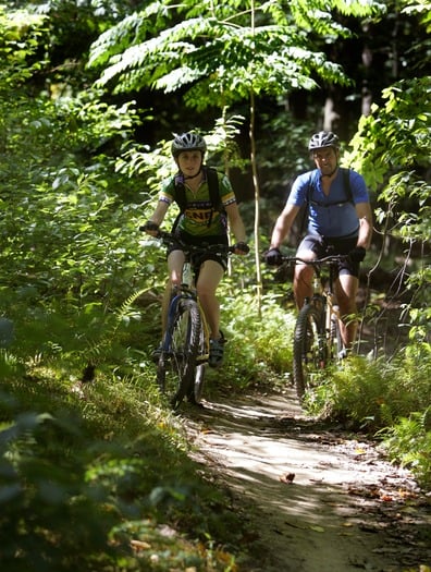 Mountain Biking along the Wissahickon