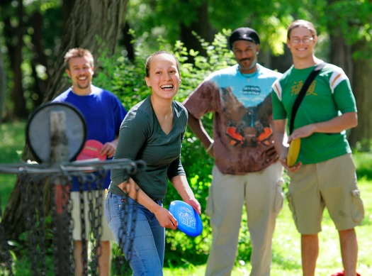 Disc Golf in Fairmount Park