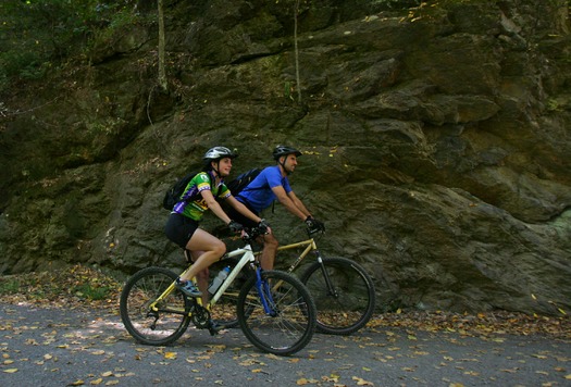 Mountain Biking along the Wissahickon