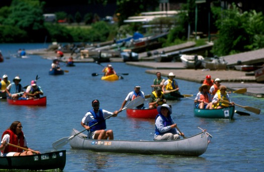 Boating on the Schuylkill River